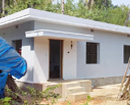 Native/Overseas donors build house for a poor family at Katpady